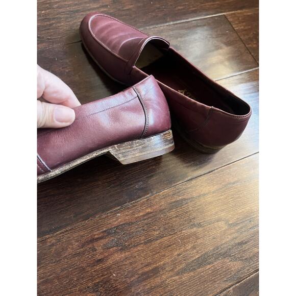 Bally Of Switzerland Cesare Men’s Shoes Leather Loafers Dark Red Burgundy 8M main image 7